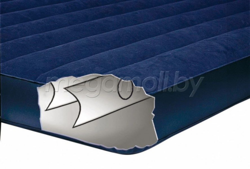 Надувной матрас Intex 68755 Classic Downy Bed 183x203x22 см  купить в Минске