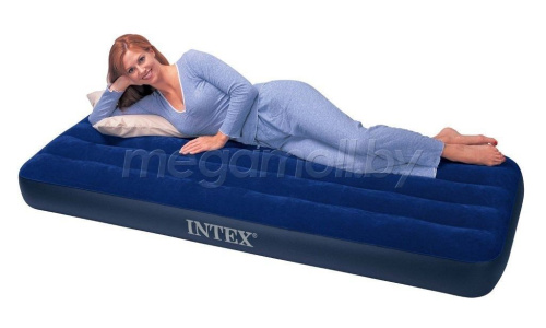 Надувной матрас Intex 68950 Classic Downy Bed 76x191x22 см  купить в Минске