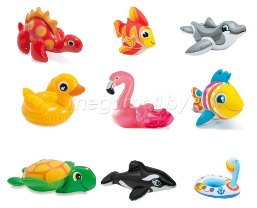 Надувная игрушка для купания Intex 58590-3 Дельфинчик