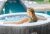 Надувной бассейн джакузи Intex 28440 PureSpa Bubble Massage Greywood Deluxe 196x71 см купить в Минске