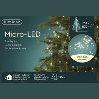 Гирлянда новогодняя LUMINEO Micro Led 2,4 м 496150