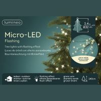 Гирлянда новогодняя LUMINEO Micro Led 2,4 м 496145