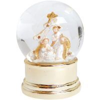 Снежный шар Рождественский 4,5 см 5438-2