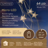 Гирлянда новогодняя LUMINEO Micro Led на батарейках 481709