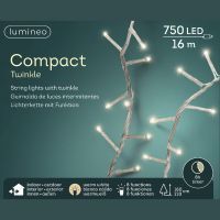 Гирлянда новогодняя LUMINEO Compact 750 Led 16 м 495387