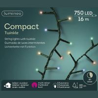 Гирлянда новогодняя LUMINEO Compact 750 Led 16 м 495366