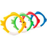 Кольца-рыбки для игры в бассейне Intex 55507 (4 шт)