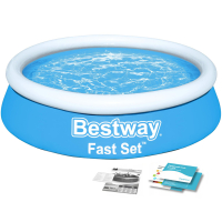 Бассейн надувной Bestway 57392 Fast Set 183x51 см