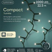 Гирлянда новогодняя LUMINEO Compact 1000 Led 22,5 м 495354