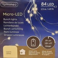 Гирлянда новогодняя LUMINEO Micro Led на батарейках 483814