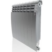 Радиатор биметаллический Royal Thermo BiLiner 500 Silver Satin (8 секций)