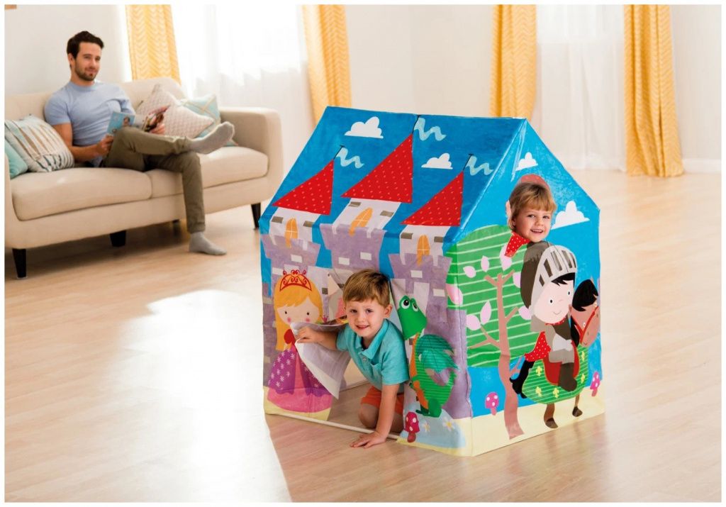 Игровой домик для детей Замок Intex 45642