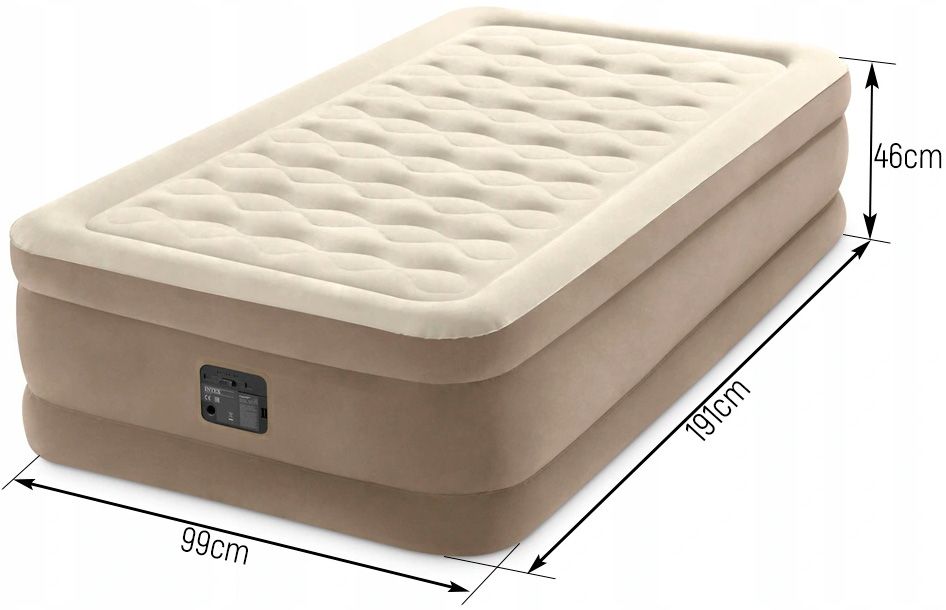 Размеры надувной кровати Intex 64426