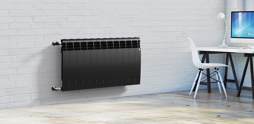 Радиатор биметаллический Royal Thermo BiLiner 500/Noir Sable (12 секций)