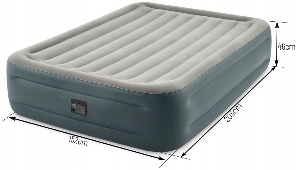 Размеры надувной кровати Intex 64126