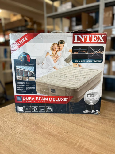 Надувная кровать Intex 64428A8 Ultra Plush Airbed 152x203x46 см