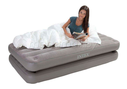 Надувная кровать 2-IN-1 AirBed Intex 67743  купить в Минске