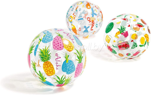 Надувной мяч Intex 59040 Lively Print Ball 51 см
