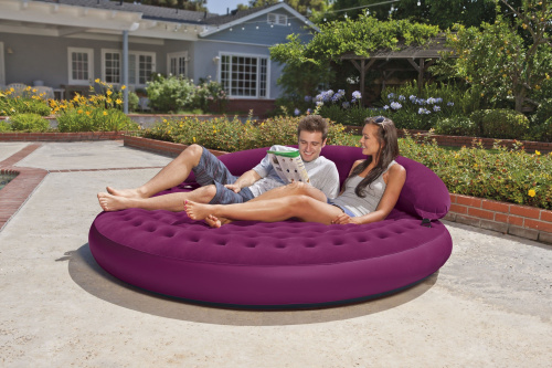 Надувная кровать шезлонг Ultra Daybed Lounge Intex 68881NP  купить в Минске