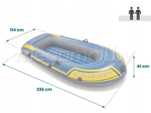 Надувная лодка Intex 68367 Challenger-2 купить в Минске