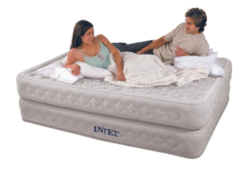 Надувная кровать Supreme Air-Flow Bed Intex 64464  купить в Минске
