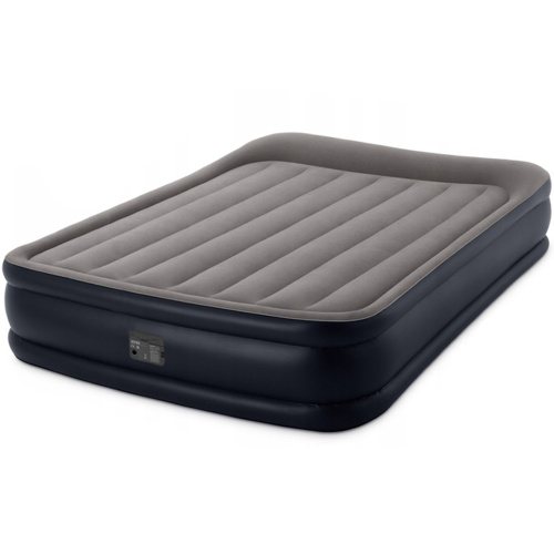 Надувная кровать Intex 64136 Deluxe Pillow Rest Reised Bed 152x203x42 см 