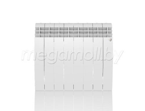 Радиатор биметаллический Royal Thermo BiLiner 500 Bianco Traffico (8 секций)