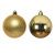 Набор новогодних шаров 8 см золото 022050 купить в Минске