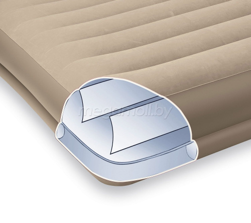 Надувная кровать  Pillow Rest Mid-Rise Bed Intex 67748  купить в Минске
