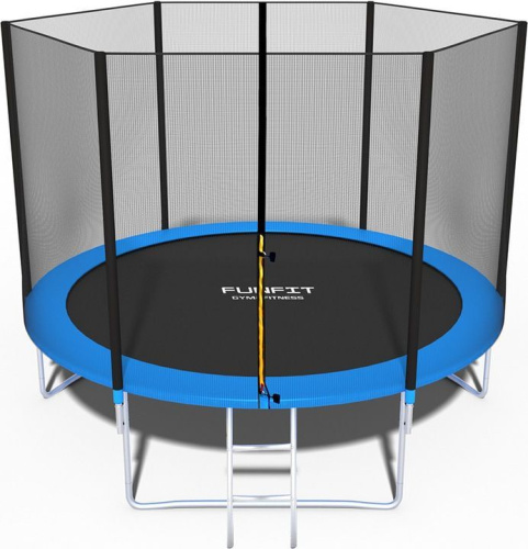 Батут Funfit 312 см - 10ft (с защитной сеткой и лестницей)