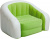 Надувное кресло Cafe Club Chair Intex 68571 (зеленое)  купить в Минске