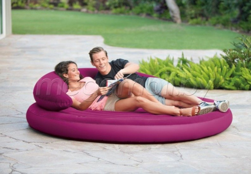 Надувная кровать шезлонг Ultra Daybed Lounge Intex 68881NP