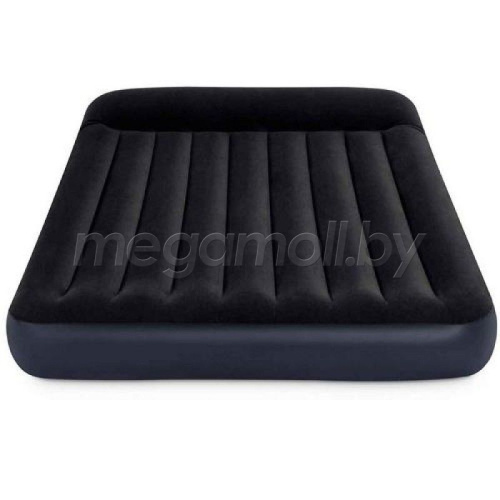 Надувной матрас Intex 64148 Pillow Rest 137x191x25 см с насосом  купить в Минске