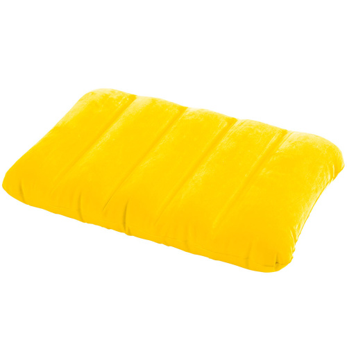 Надувная детская подушка Intex Kidz 68676 желтая 43х28х9 см