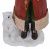 Новогодняя статуэтка "Дед Мороз с белочкой и мишкой" 14,8x11x31,5 см 4288 купить в Минске