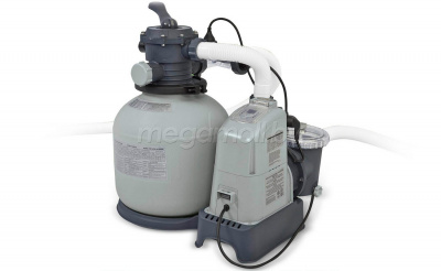 Хлоргенератор с песочным фильтр-насосом Intex 28676 купить в Минске