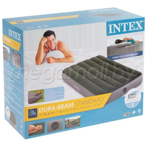 Надувной матрас Intex 64761 Downy Bed 99x191x25 см  купить в Минске