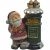 Новогодняя статуэтка на батарейках "Дед Мороз с почтой" 32x16x40 см 3788 купить в Минске