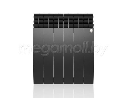 Радиатор биметаллический Royal Thermo BiLiner 500 Noir Sable (6 секций)
