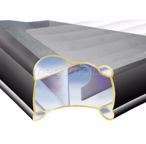 Надувная кровать Deluxe Pillow Rest Reised Bed Intex 67736  купить в Минске