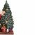 Новогодняя статуэтка на батарейках "Дед Мороз с елкой" 23x8,5x30 см 4366 купить в Минске